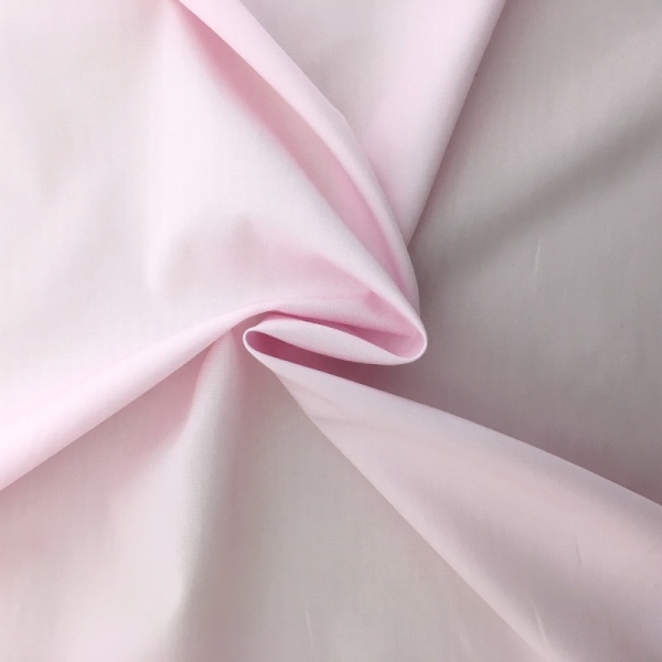 100% Cotton Poplin - LIGHT PINK